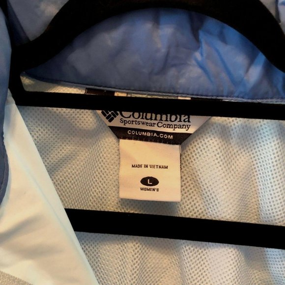 Columbia Packable Hide a Hood Zipper Vented Jacket - Picture 2 of 5